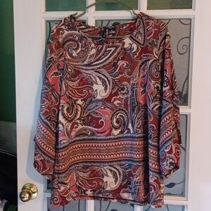 New direction top size large P long sleeve shirt